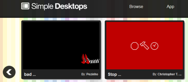 Simple Desktops