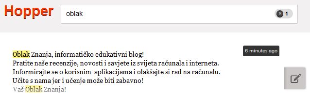 Pretrazivanje po kljucnoj rijeci