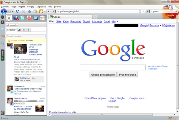 Yonoo Facebook Twitter