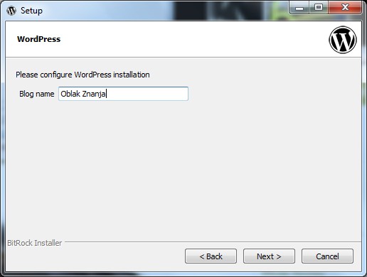 Bitnami Setup Oblak Znanja Bitnami Setup Oblak Znanja