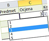 Stvaranje padajućeg popisa u Excelu