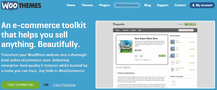 WooCommerce  An open source eCommerce plugin for WordPress