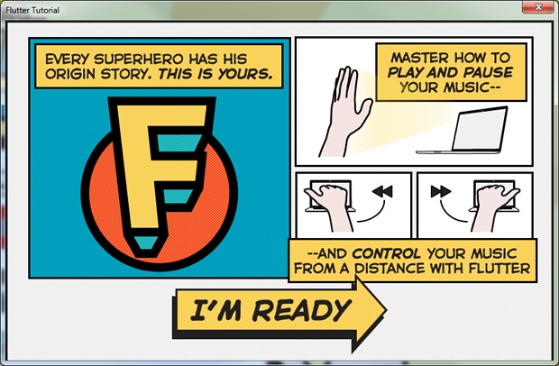 Flutter tutorial ready