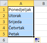 Dani u tjednu 3 Dani u tjednu 3