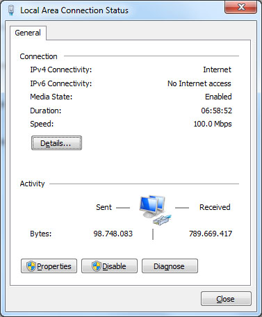 Detalji mreze | Network details