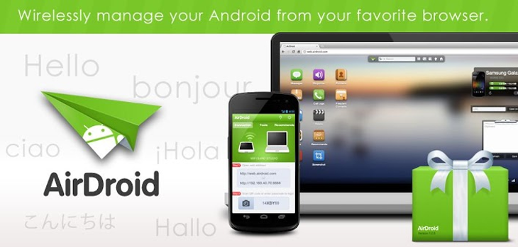 AirDroid Android aplikacija na usluzi Google Play