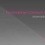 Pitanja za ponavljanje | Osnove informacijsko komunikacijske tehnologije