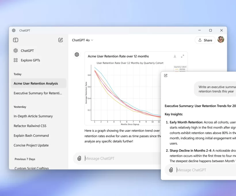 OpenAI je upravo lansirao ChatGPT za Windows — i cilja na vaš uredski softver