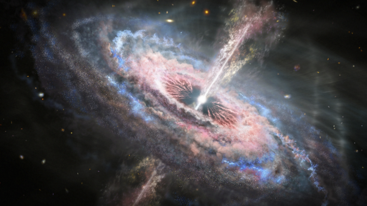 Kvazar - Credit: NASA
