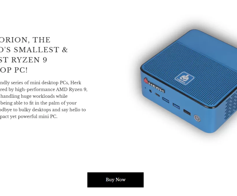 Herk Orion Ryzen mini računalo