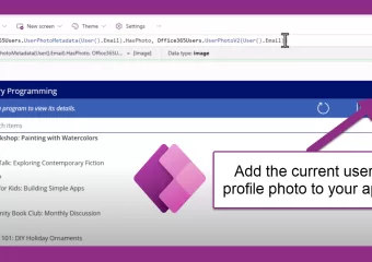 Kako dodati fotografiju profila trenutnog korisnika u svoje Power Apps – Nate Chamberlain, Microsoft MCT
