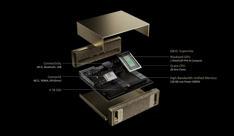 Nvidia Project Digits: Radna površina s Linuxom za AI programere