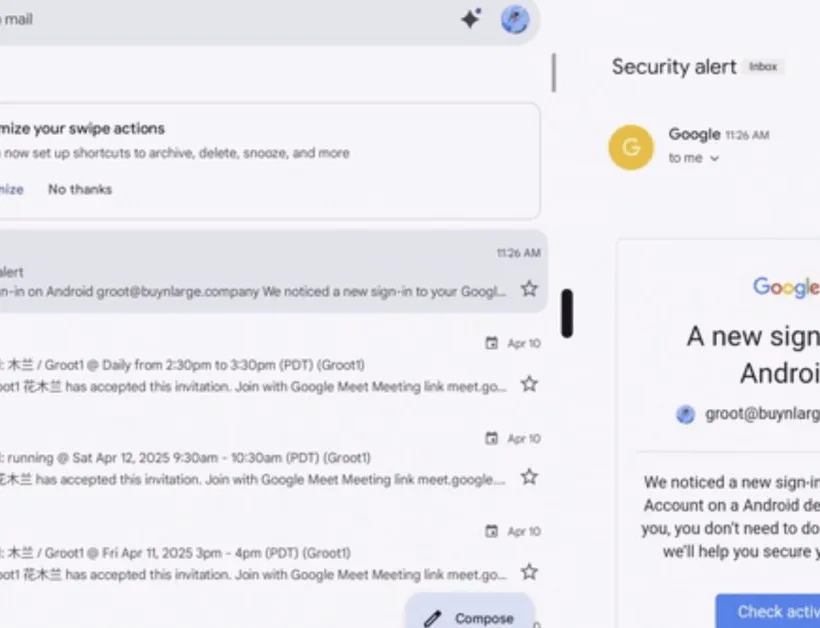 Gmail dobiva najljepši mali trik na tabletama