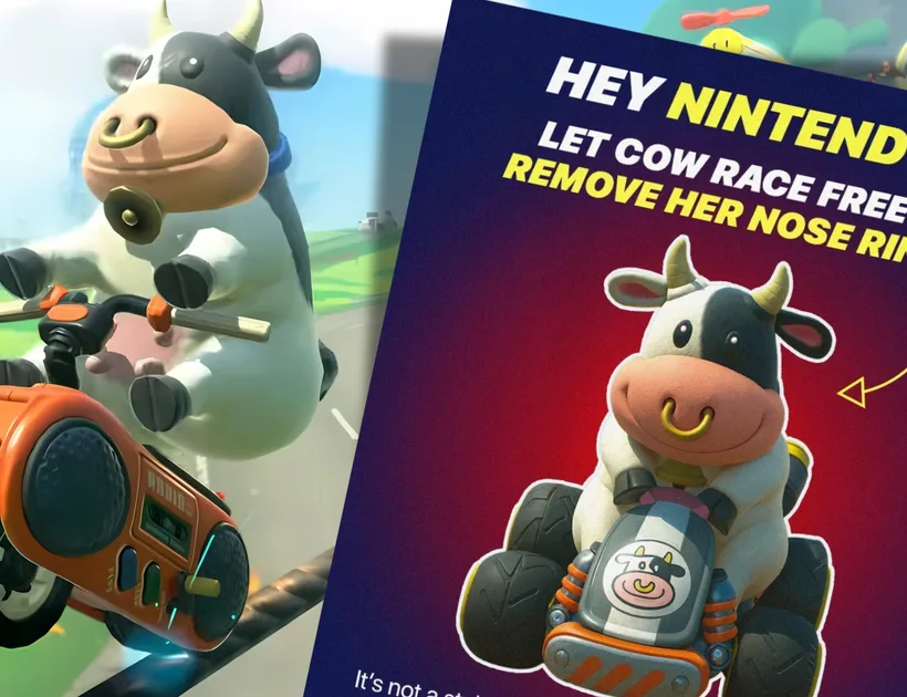 Grupa za prava životinja PETA poziva Nintendo da ukloni kravlje “okrutni” prsten za nos