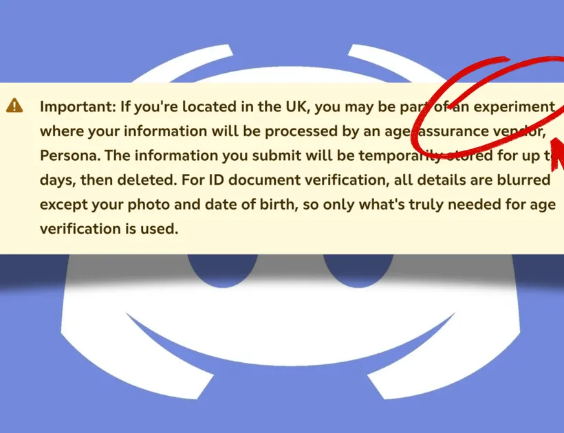 Discord savjetuje korisnike iz Ujedinjenog Kraljevstva da bi “mogli biti dio eksperimenta” u kojem umjesto da njihovi podaci za potvrdu dobi nikada ne napuštaju njihov telefon, sada će zapravo napustiti njihov telefon