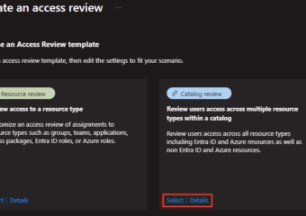 Pregledi pristupa katalogu u Entra ID Governance
