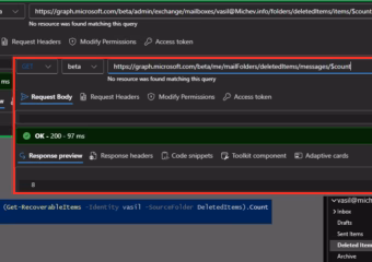 Još uvijek nema dobrog rješenja za čišćenje izbrisanih stavki putem Graph API-ja