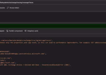 Dohvaćanje podataka praćenja poruka putem Graph API-ja