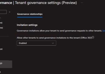 Uvod u Microsoft Tenant Governance 1. dio: osnove i uspostavljanje odnosa